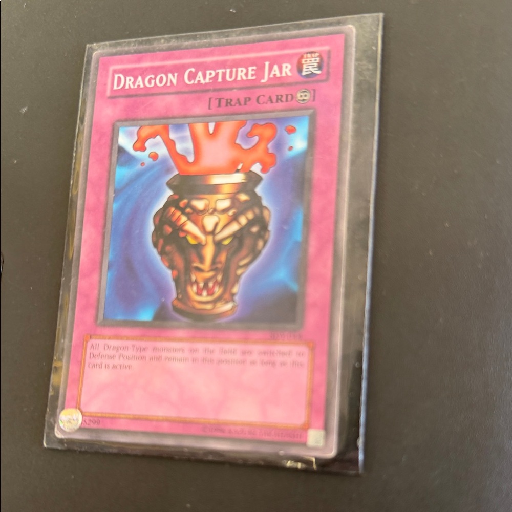 Yu-Gi-Oh! Dragon Capture Jar Trading Card - Pink